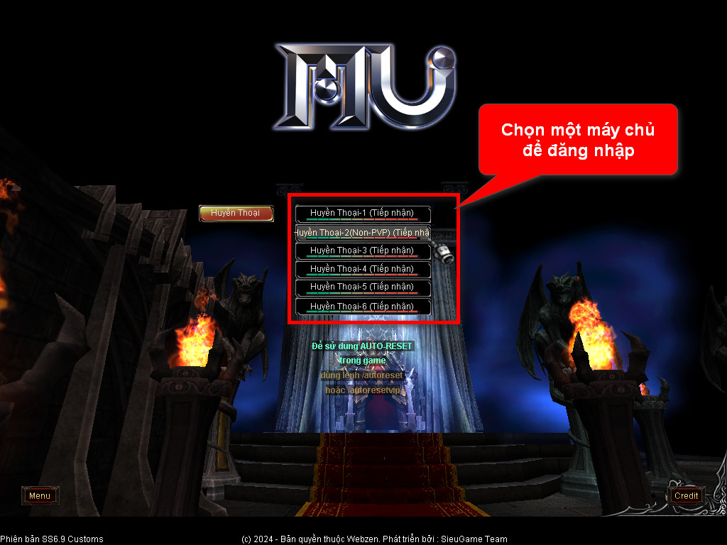 Chức năng chính của Game MU Huyền Thoại Chức năng chính của Game MU Huyền Thoại
